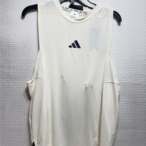 Adidas cream  Sleeveless Top